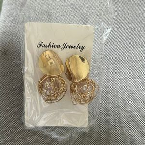 Beautiful stud dangling earrings
